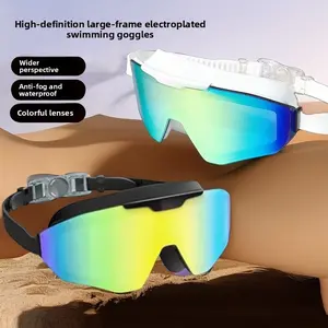 Hot-selling new swimming goggles high definition waterproof and anti-fog swimming goggles adult goggles, wholesale from the source factory