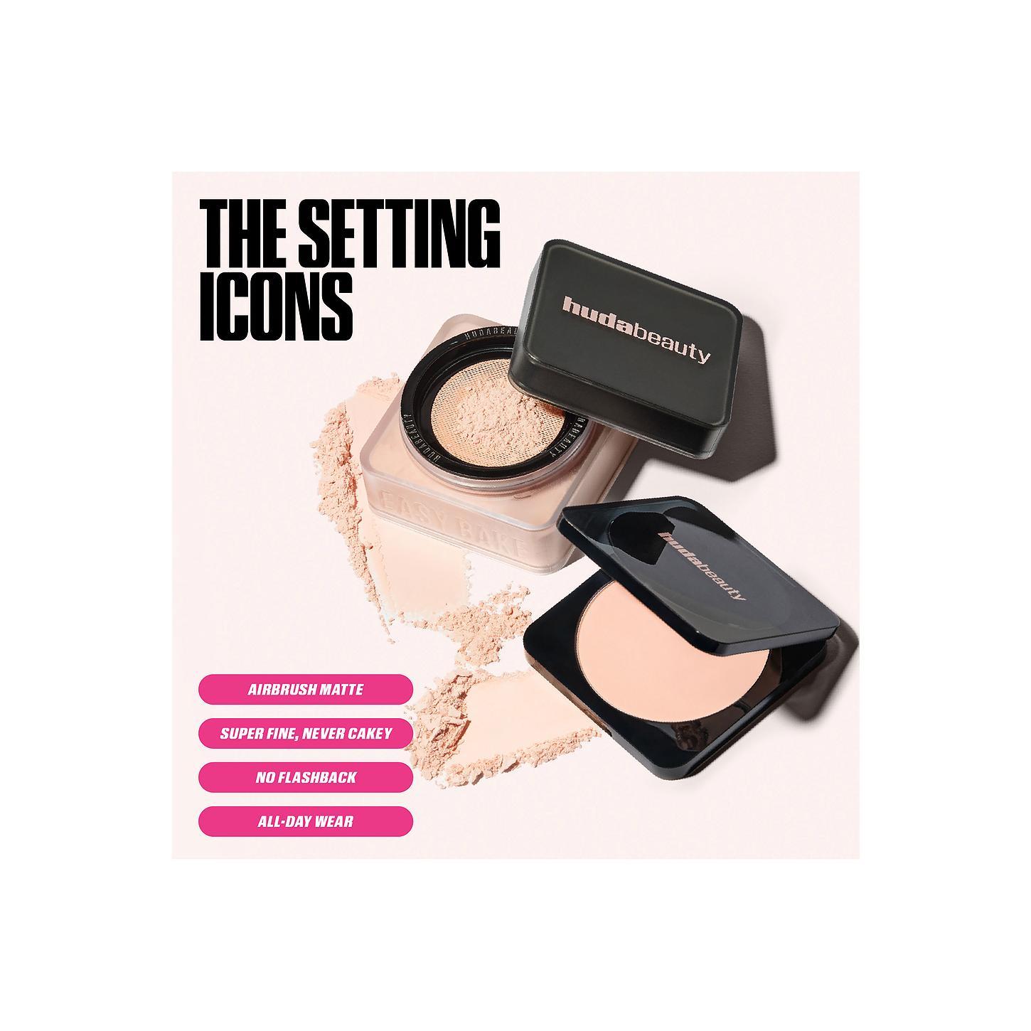 Huda Beauty Easy Bake Pressed Powder in Cinnamon Bun