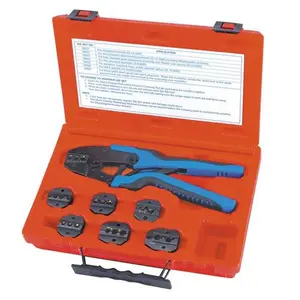 S & G Tool Aid  Quick Change Ratcheting Terminal Crimping Kit