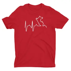 Peru Heartbeat T-Shirt for Men
