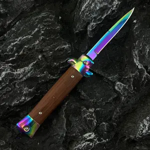 Exquisite wooden handled small knife in Italian style