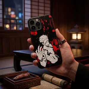 Gojo Sukuna iPhone Case Full Series iPhone X to iPhone 17 Premium Aesthetic Protection, anime phone case