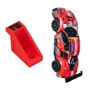 Wall Mount for Brick Built Car Set (42125) - Easy to Install
