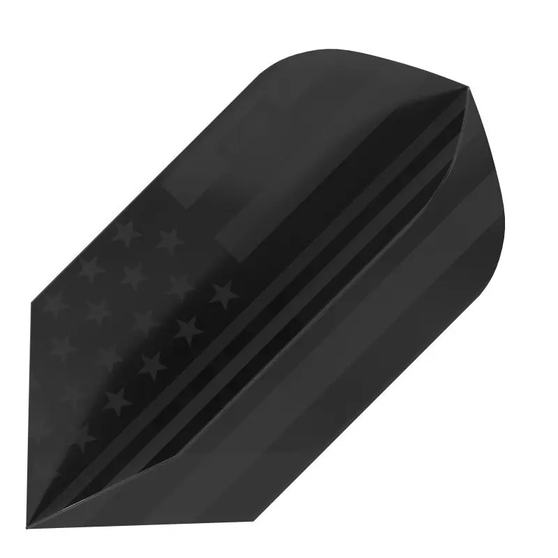 V-100 Slim Dart Flights with American Flag Pattern, Durable 100 Micron Construction, Patriotic Darts Gear Accessories
