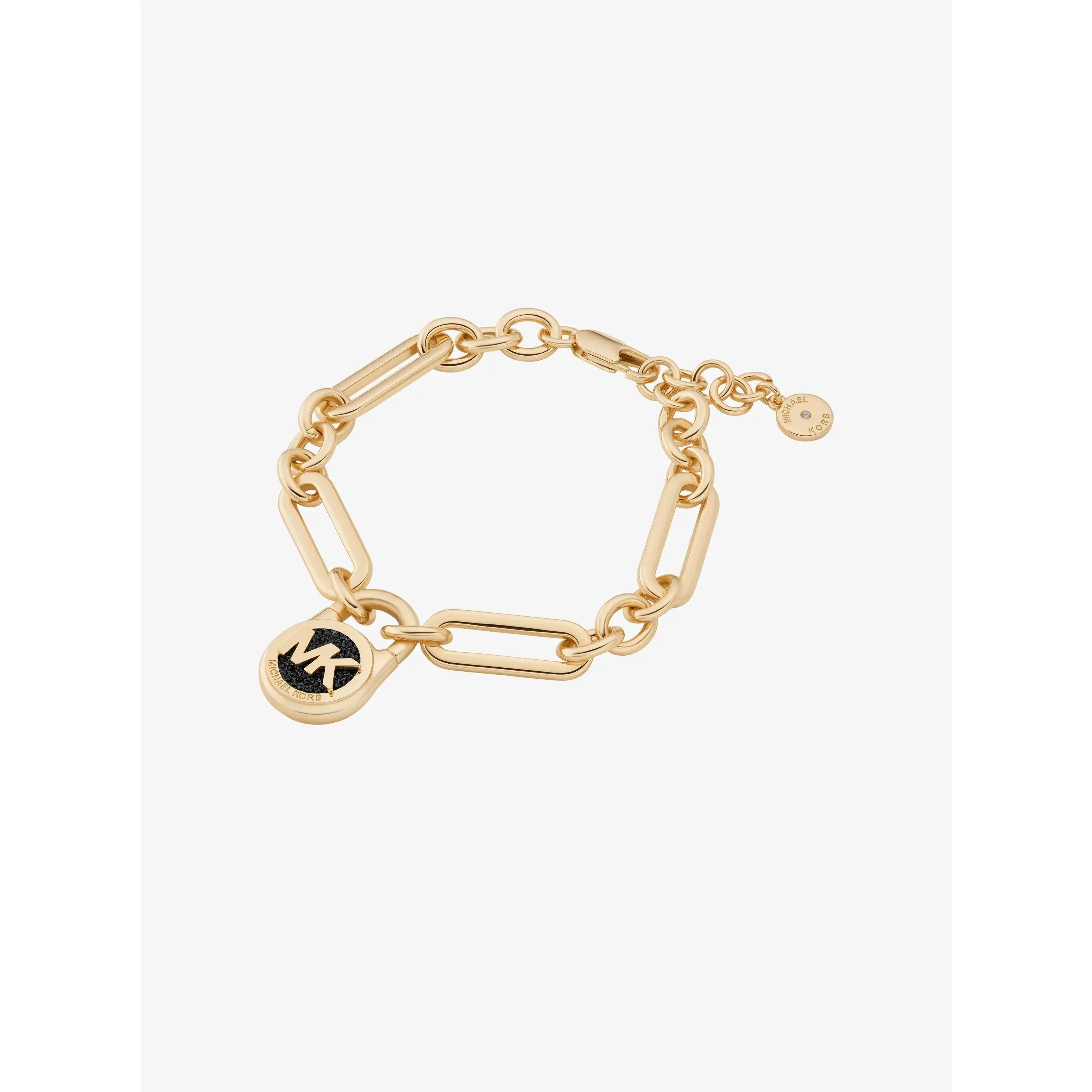Pavé Lock Bracelet