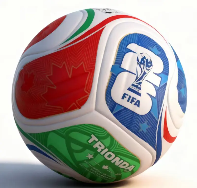 Trionda Training footall soccer Size 5 for 2026 FIFA World Cup North America Authentic Quality Professional Game Ball Tailored for North America Matches