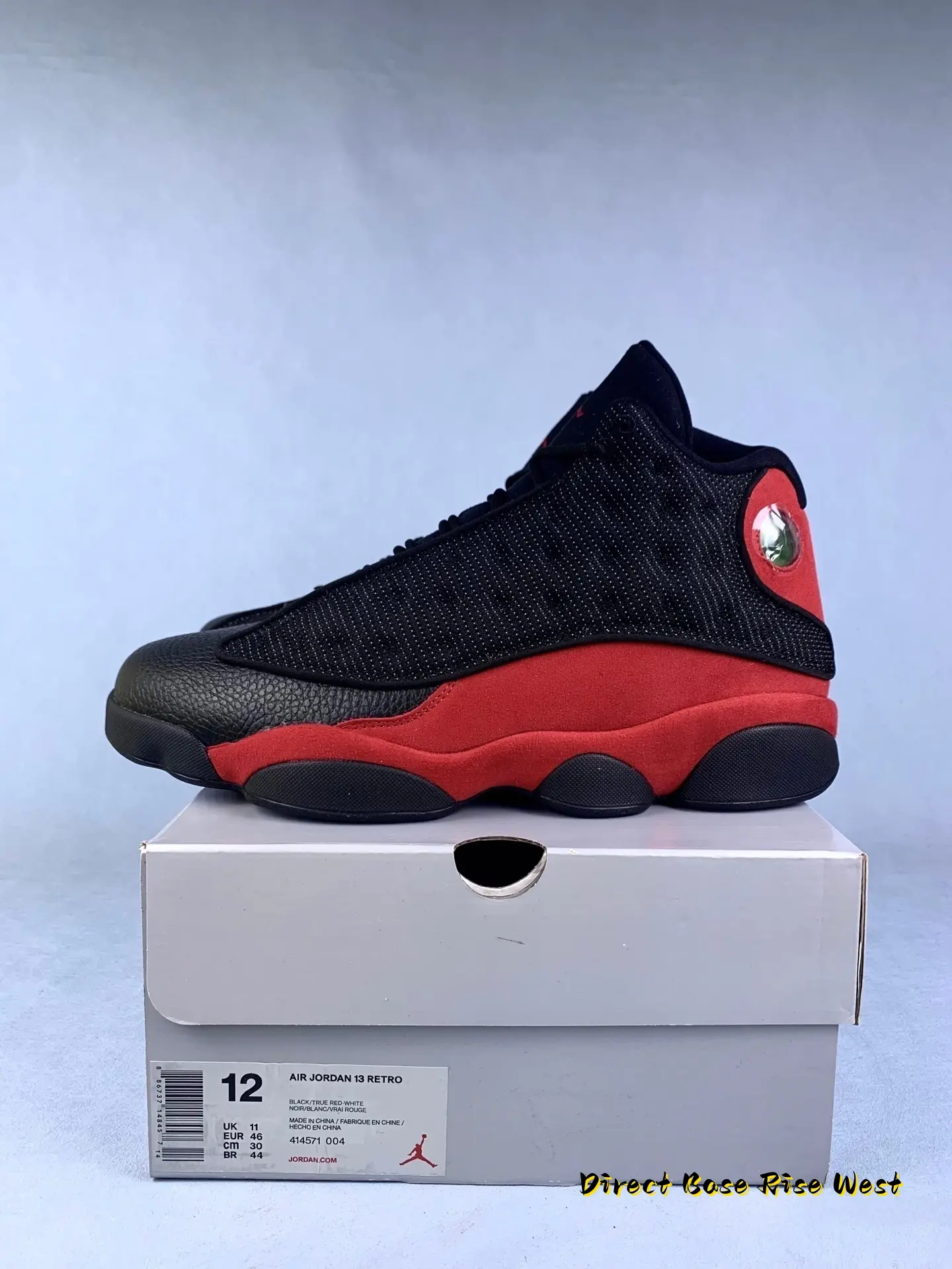 BlackRed 3M Reflective Cat-Eye Basketball Shoes