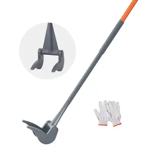 VEVOR Pallet Buster, TikTokShopBlackFriday, 50'' Carbon Steel Handle Pallet Breaker, 2000 lbs Weight Capacity, Heavy Duty Deck Board Removal Tool, Deck Wrecker with Non-Slip Grip for Efficient and Effortless Board Removal