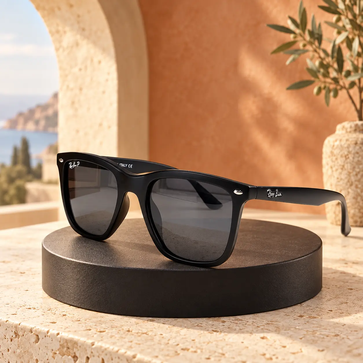 Ray-Ban Unisex Sunglasses – Timeless Streetwear Look