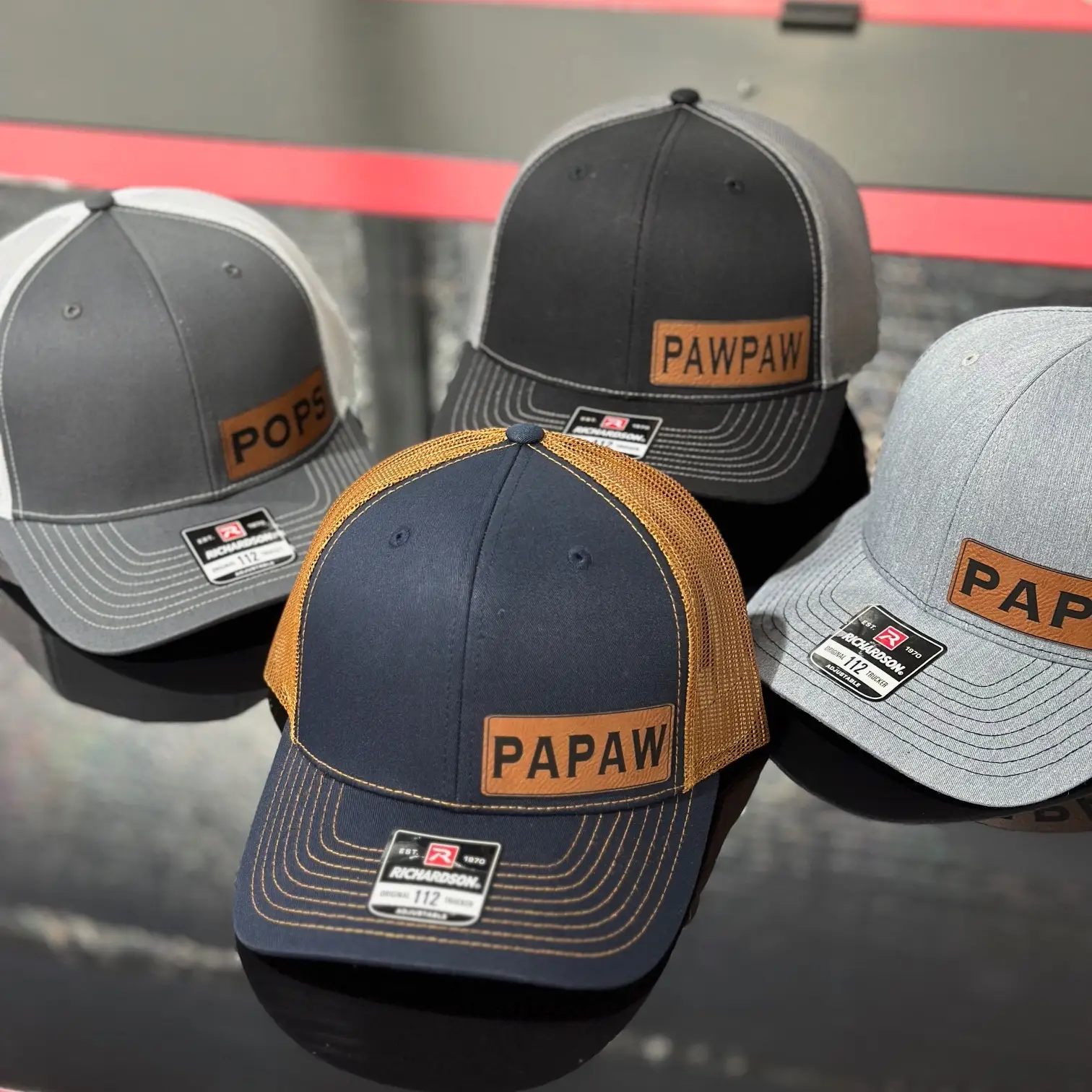 Pawpaw, Papa, Grandpa, Pops, Dad, Daddy, Richardson 112 hat snapback