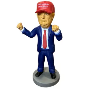 Donald Trump Dancing Pose Statue. 7 inch.