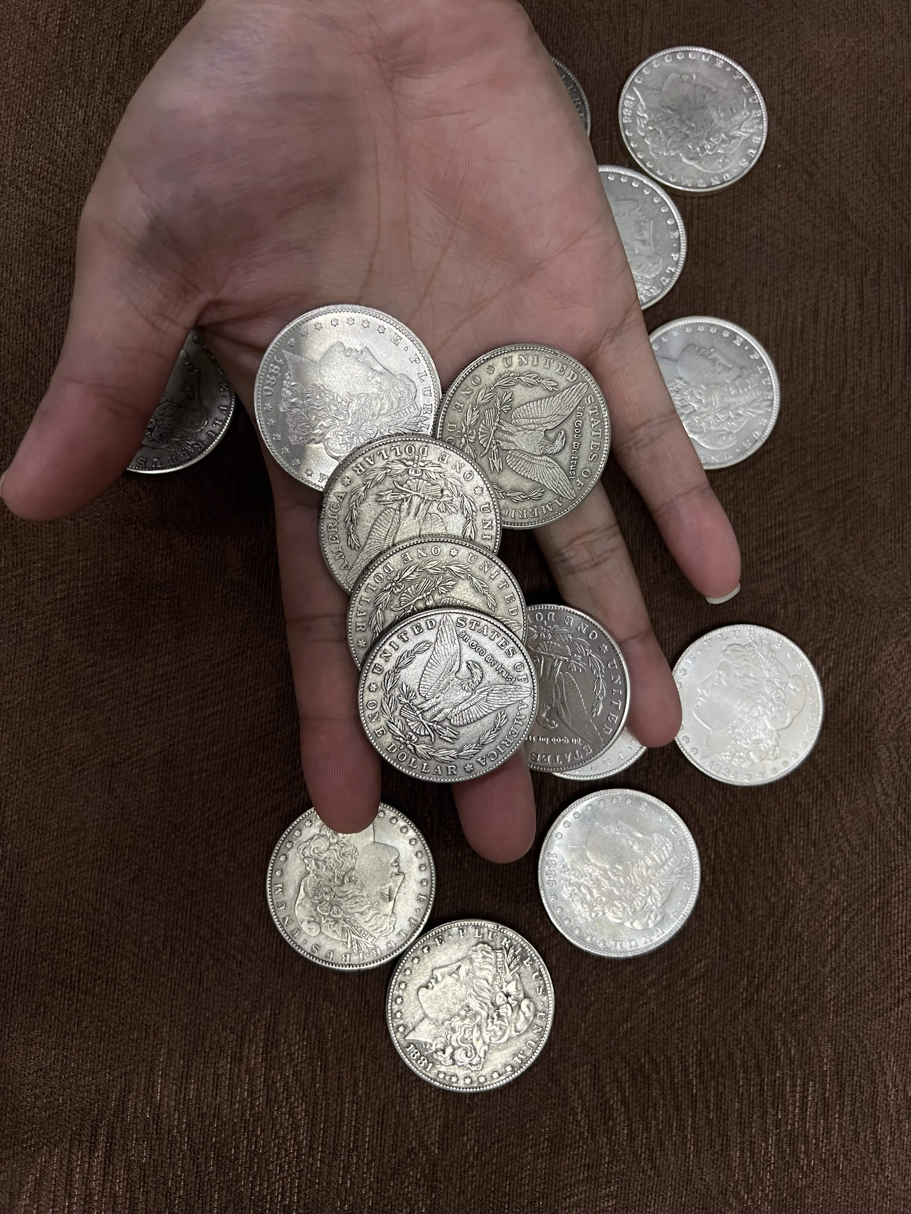 Morgan Silver Dollar Mystery Box — CC, O, S & Philadelphia Mint Collector Coin Surprise