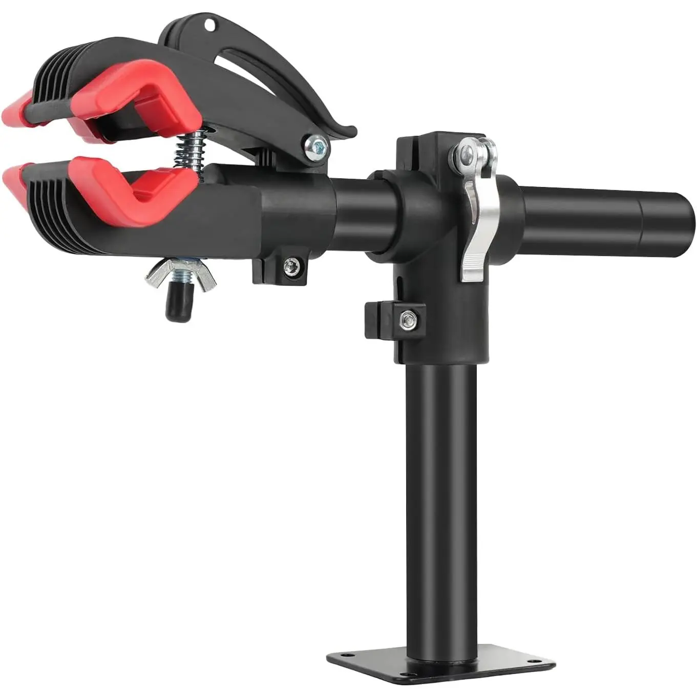 Wall Mount Bike Repair Stand - Adjustable Height Bicycle Maintenance Workstand for Home Bicycle Repair Tasks