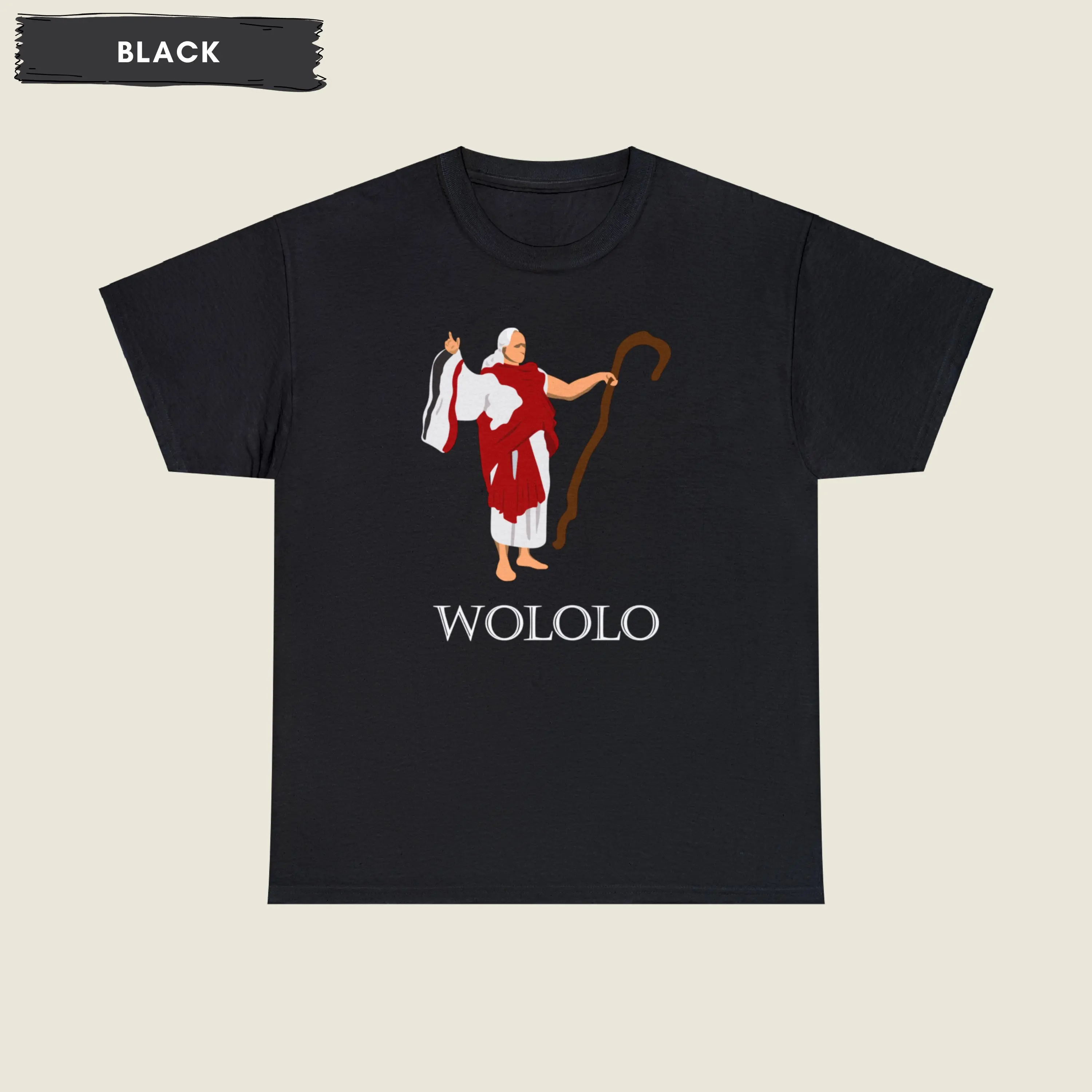 Wololo Age of Empires Priest shirt, AOE 2 shirt, RED monk, Age of Empires Monk t-shirt, AOE merch