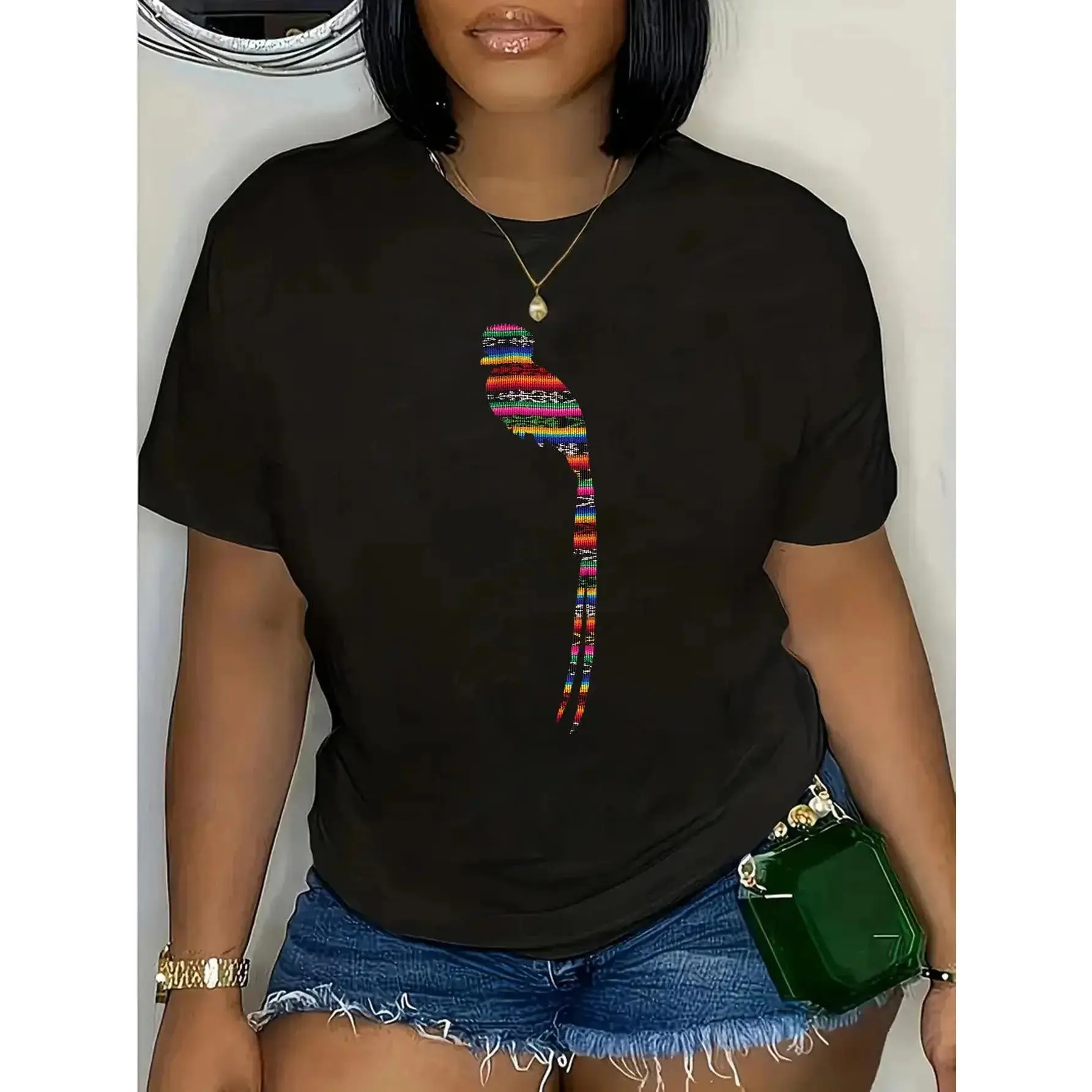 100% Cotton Quetzal Guatemala Chapin Antigua Tikal Traditional Mayan T-Shirt