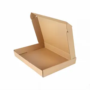 15.8 x 11.8 x 2 in. Corrugated Box, 10/20 Count | Collapsible Corrugated Cardboard Crush-Resistant Box for Shipping, Packaging, Handling, and Storage (10 pcs)