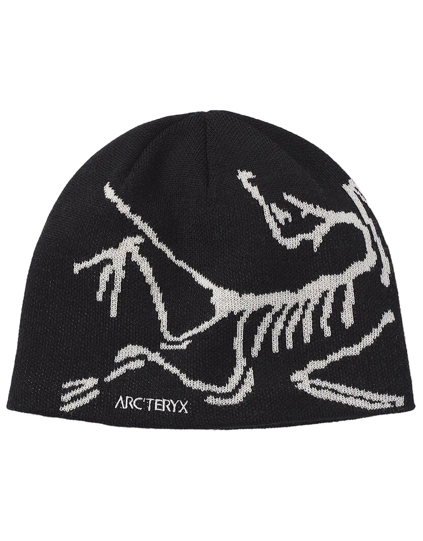 Arc'teryx Bird Head Knit Beanie – Black Winter Skull Cap, Warm Outdoor Hiking Ski Hat, Unisex Cold Weather Streetwear Accessory Gift