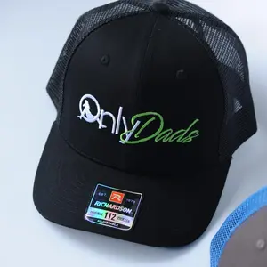 Only Dads SnapBack Hats | Outdoor Activities | Father's Day Gifts | Color: Blue and Black | OnlyDads Embroidered Trucker Hat | Flexfit Hats | Gift for Dad | Trucker Hat for Men & Women