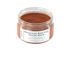 Moroccan Red Clay Mask for Skin Repair and Comfort - Cleansing