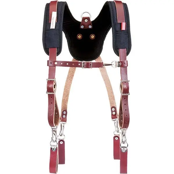 Stronghold Suspension System 5055 - Strong Design with Red Straps and Black Padding