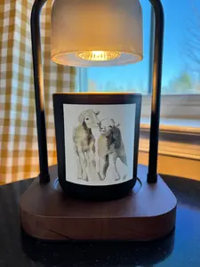Lottie & Willow the Lambs Candle