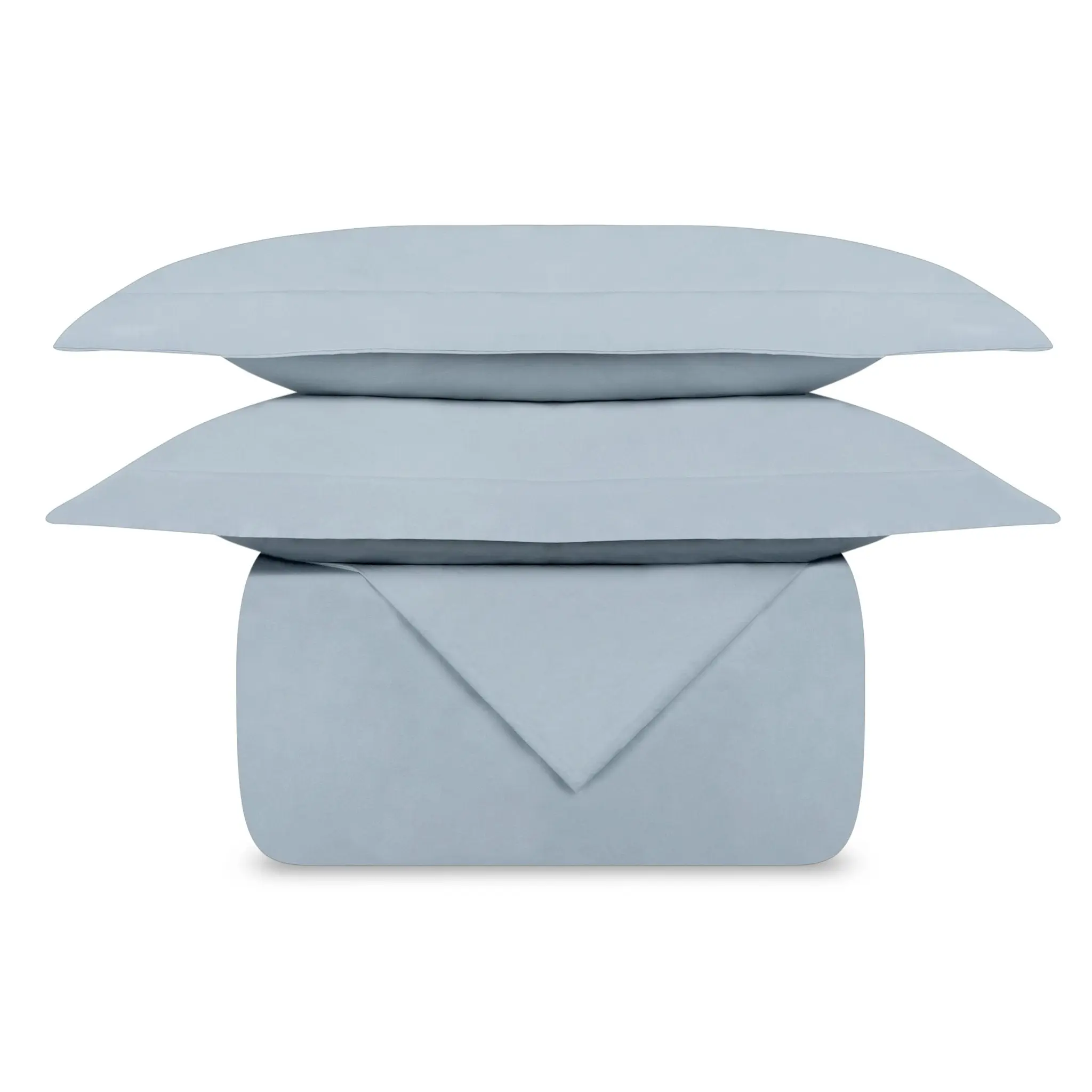 100% Organic Cotton Percale Duvet Cover Set