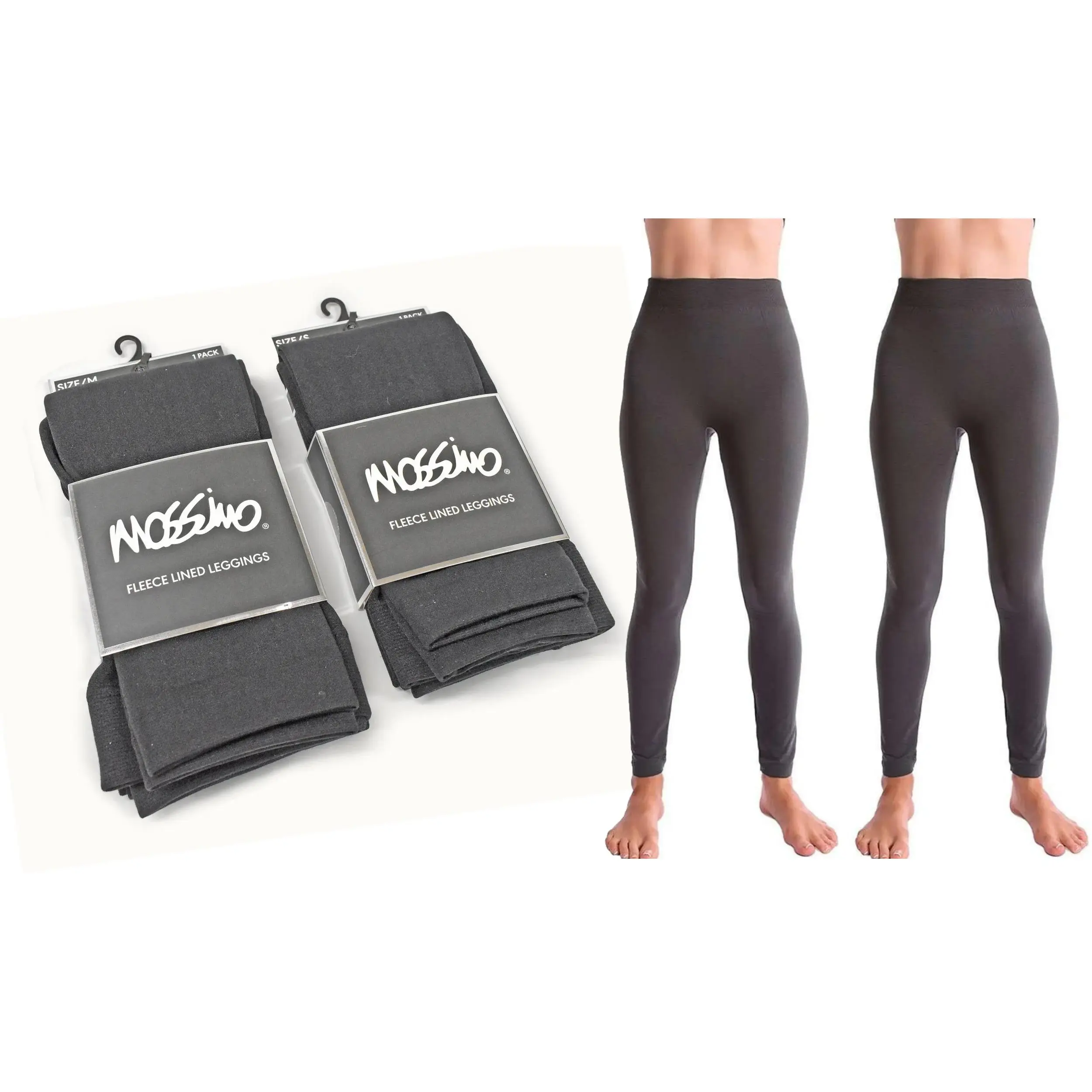 2-Pack Mossimo Fleece Lined Leggings 2-Pack Mossimo Fleece Lined Leggings
