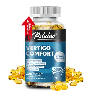 Pslalae|Vertigo Comfort Capsules|1750mg|Astragalus Powder|Seasickness, Inner Ear Balance, Dizziness|30/60/120 Capsules