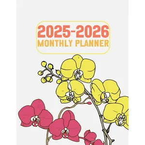 2025-2026 Monthly Planner: Two-Year Agenda Calendar from January 2025 to December 2026 Paperback – September 22, 2024