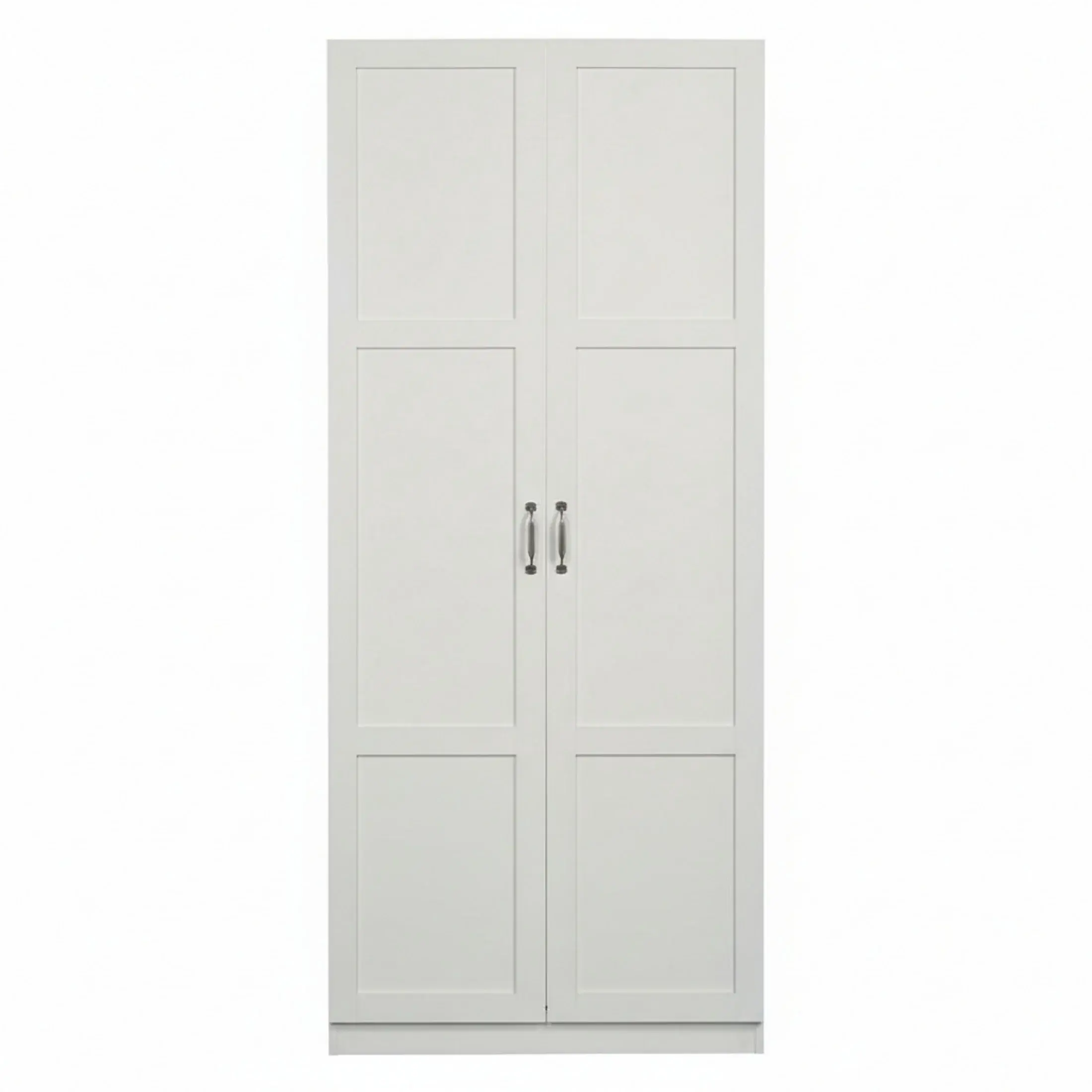 71-inch wooden storage cabinet, standalone cabinet, four-layer family storage unit