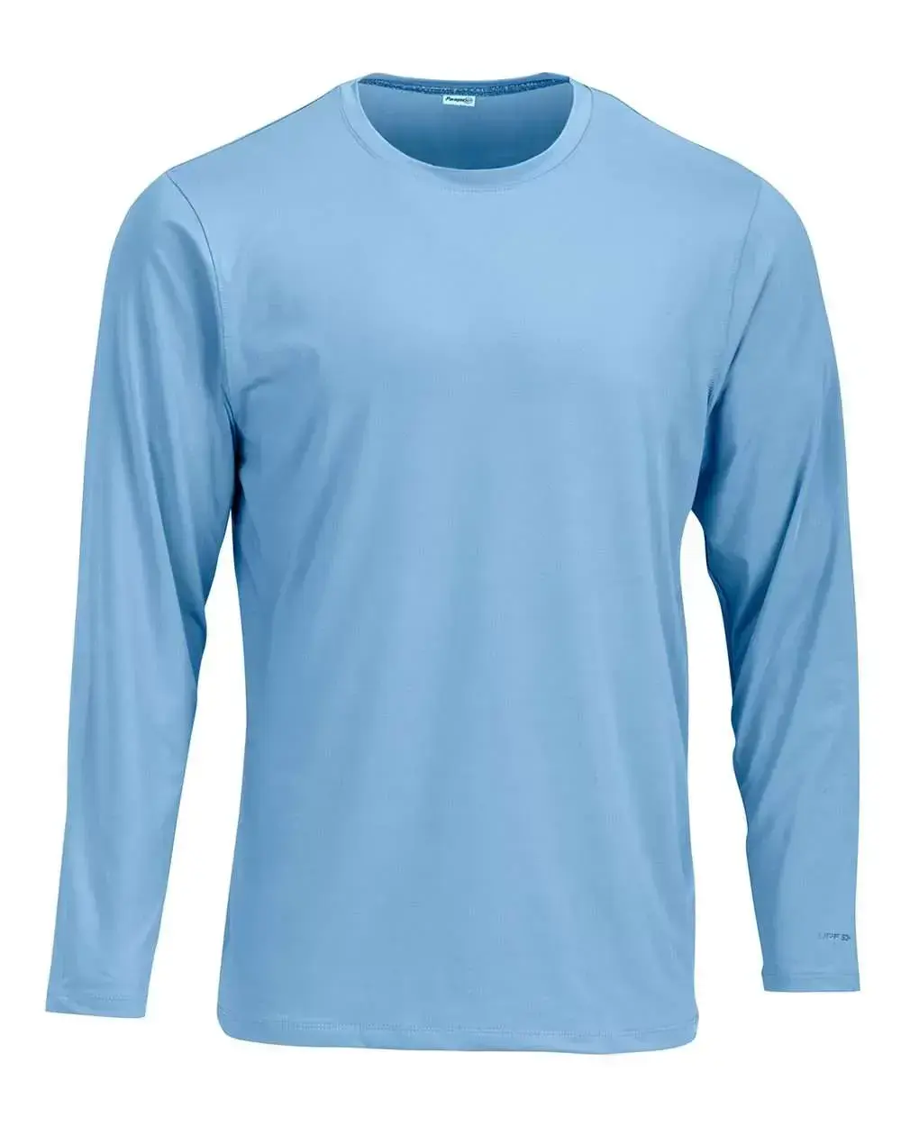 Men's Performance T-Shirt, Plain Longsleeve Microfiber Top with UPF 50+ Protection, Moisture Wicking, and Wrinkle-Resistant 4-Way Stretch, Tshirt