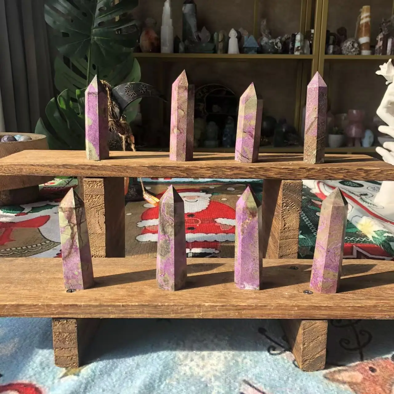 Natural Crystal Atlantis Stone Tower Collection
