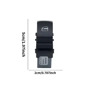 Glass Lift Switch Assembly Key Replacement for Volkswagen Jetta Passat Golf CC Mk5 Mk6 Touareg Tiguan, High-Value Car Parts，OE:56D959855,5K0959855,3C8959855,7L6959855