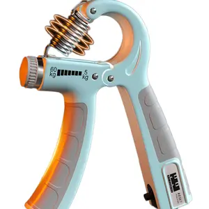 Grip Trainer - Adjustable Professional Counting Hand Grip Strength Trainer Portable Fitness Equipment for Finger Strength Training