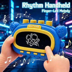 Lightweight Handheld Rhythm Game Toy With Vivid Crab Look Classic Jumping Game Mode Entertainment Play Gear Convenient For Long Distance Travel Daily Rest Time Fun Play Suitable As Practical Gift For Teenage Friends