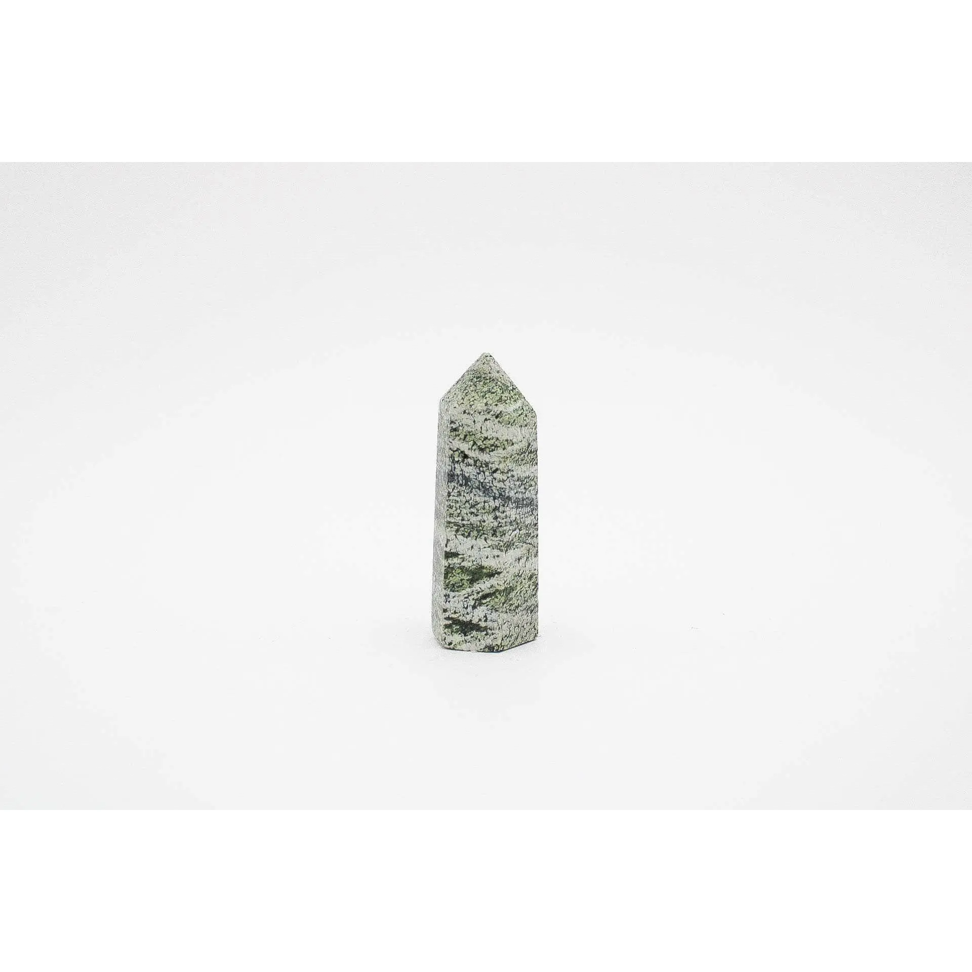 Green Zebra Jasper Tower 2.5" Tall