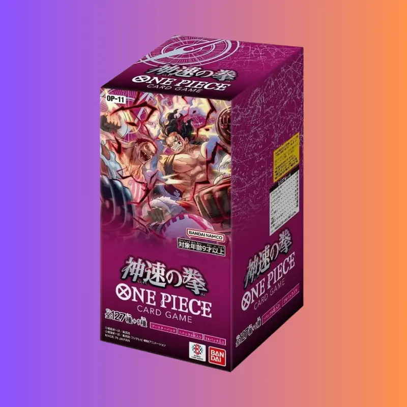 opus 11 booster box One Piece: A Fist of Divine Speed (OP-11) main image 1