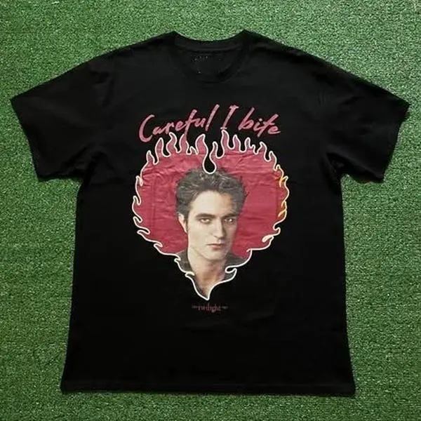 Twilight Edward Cullen 'Careful I Bite' T-Shirt