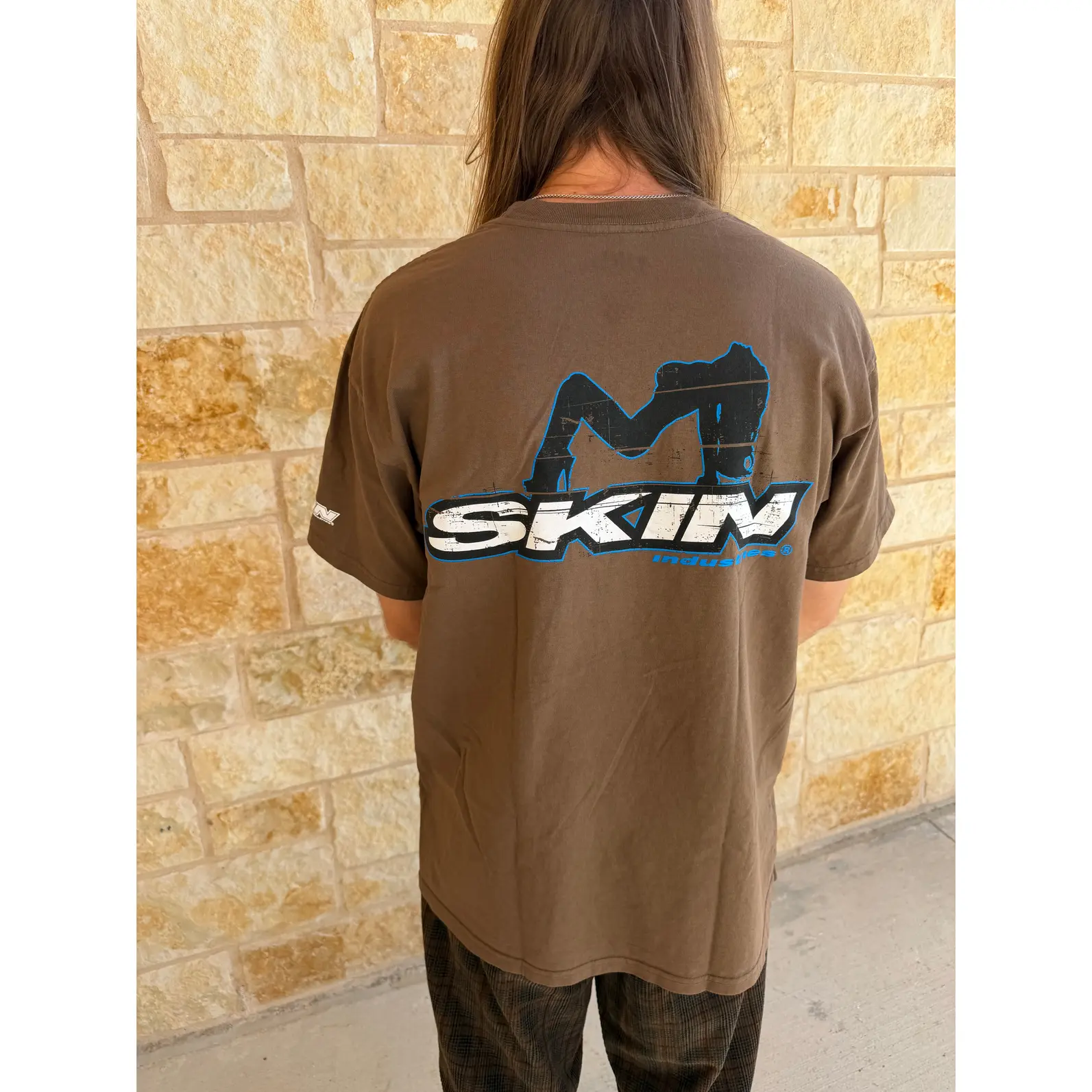 Skin Industries Clothing Men’s S/S Tee Premium | ICON -Brown