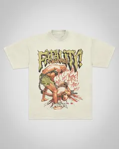 Jean Silva Fatality “Premium” Tee in Off-White