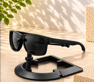 Holbrook Style Polarized Black Sunglasses, UV400 Protection, Square Frame, Outdoor Driving Fishing Glasses, Men’s Classic Style
