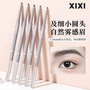 Muhaha - Makeup Xixi 3D Contour Misty Eyebrow Pencil Natural Color Clear Definition Waterproof Smudge-proof Dual-tip Eyebrow Pencil Cosmetic Brown