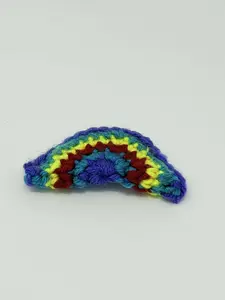 Fidget Tool - Colorful Crocheted Rainbow