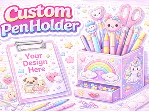 Custom Pen/Pencil/Makup Holder