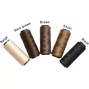 5 Rolls Sewing Threads Using for Hand Sewing Hair Extensions Making Wigs DIY