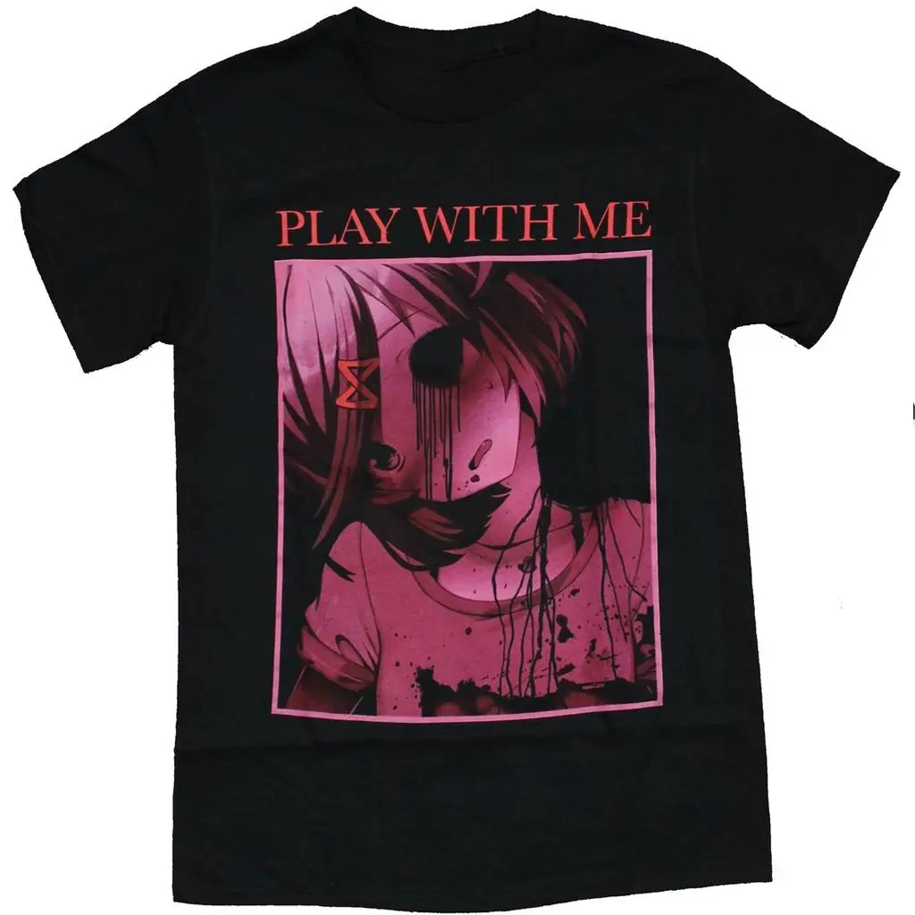 Doki Doki Literature Club Vintage Anime Game Graphic Shirt Just Monika DDLC Tee HY6204