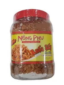 Crispy Krill Ruoc Say An Lien Ready to Eat Acetes Japnoicus with Chili 7 oz 200 g (Nong Phu)