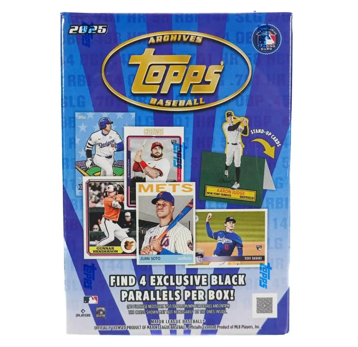 2025 Topps Archives Baseball Blaster Box