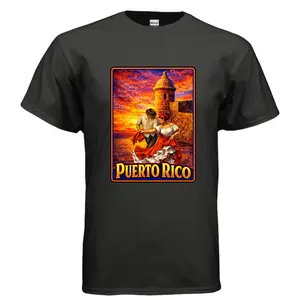 Isla Del Encanto Puerto Rico T-Shirt – Boricua Pride Latino Streetwear Graphic Tee – Unisex Island Culture Shirt