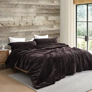 Coma Inducer Oversized Comforter - The Original Plush - Dark Chocolate